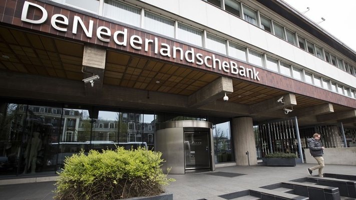 Het gebouw van de nederlandsche bank foto anp